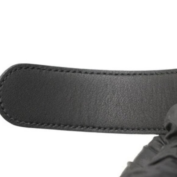 Gucci Selleria G-Buckle Women's Leather Belt Size 100/40 655566 - Black/Gold - Picture 13 of 13